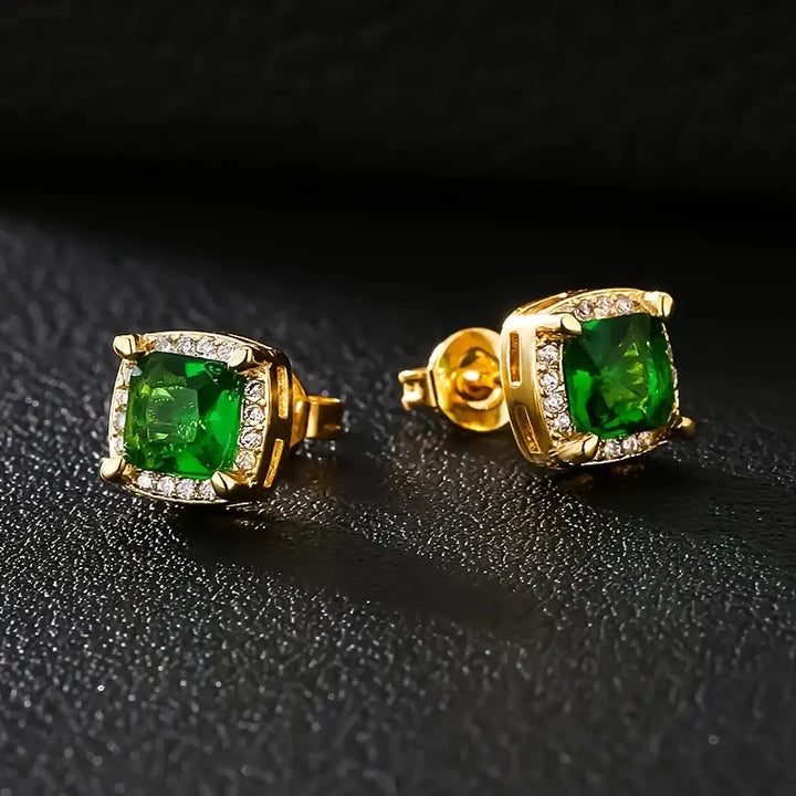 עגילי קליסטה ורדו | זהב