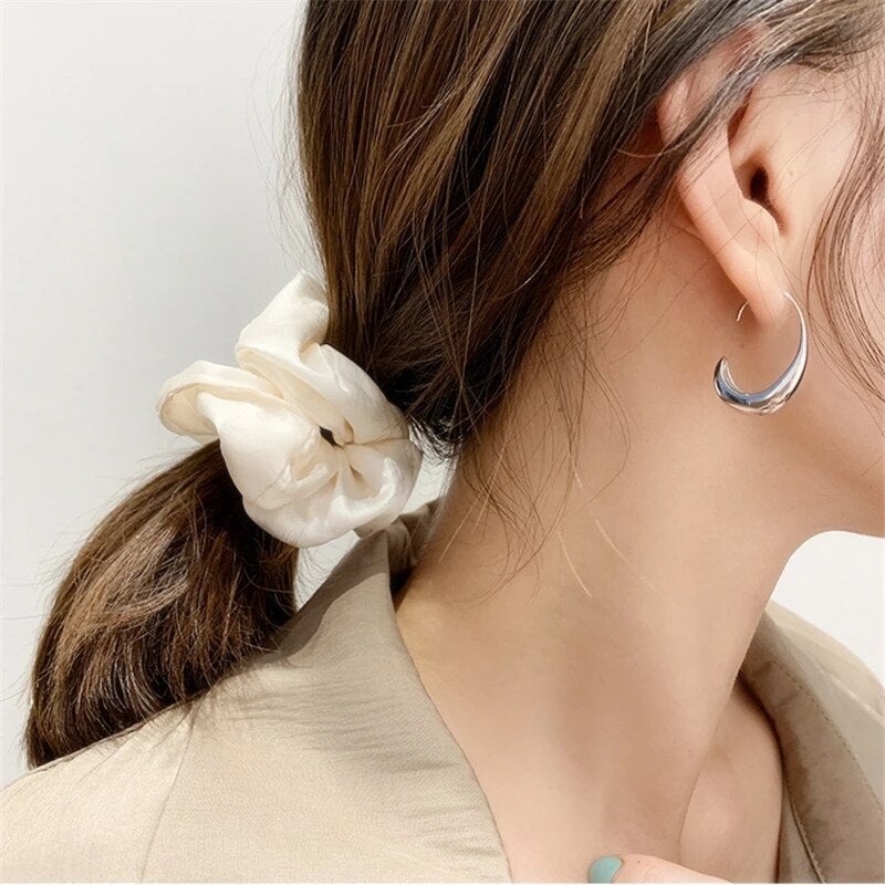 עגילי יוקרה מזהב וכסף